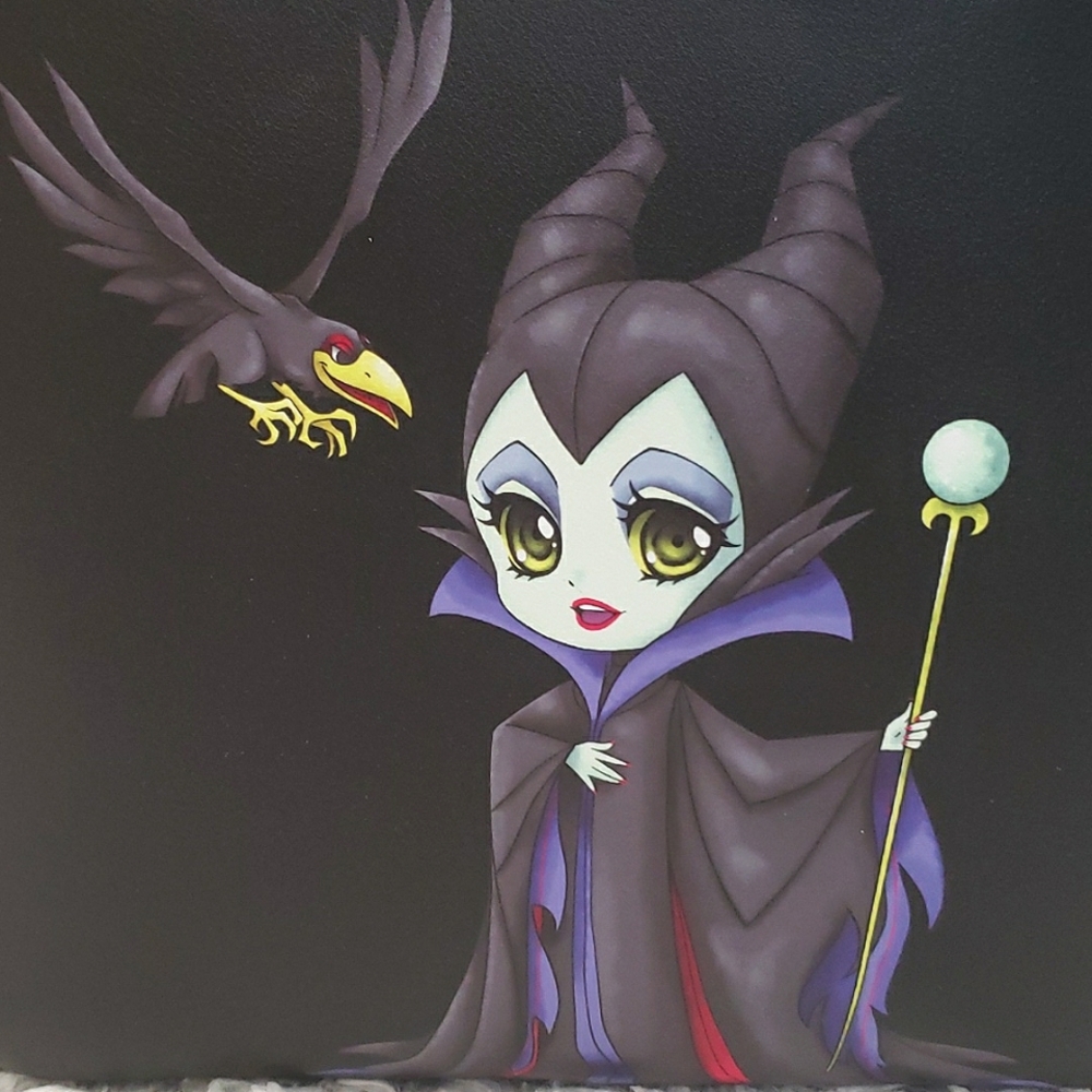 NWT Loungefly Maleficent Mini Backpack - Picture 10 of 12